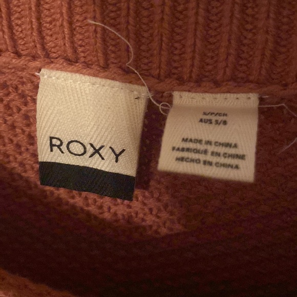 Roxy Rust Knit Sweater - Picture 2 of 2